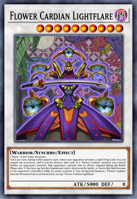 flower cardian deck|flower cardian lightflare.